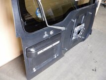 パジェロミニ バックドア ブラック X42A31 プライバシーガラス付き リアゲート H19年 H58A 【個人宅直配不可】_画像3
