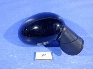 BMW Mini ONE right door mirror black automatic heater attachment 7P driver`s seat side side mirror H19 year ME14 right steering wheel 