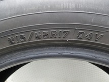 送料無料!! 215-55R17 8.5分山 ダンロップ エナセーブRV505 2020年製 中古タイヤ1本(GM-5141）_画像5