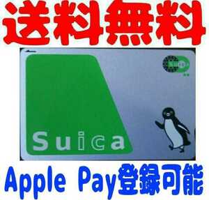 Suica スイカ　無記名　残高なし　デポジットのみ　Apple Pay 登録可能　Suicaカテゴリー　リニューアル　送料無料　JR東日本　ApplePay