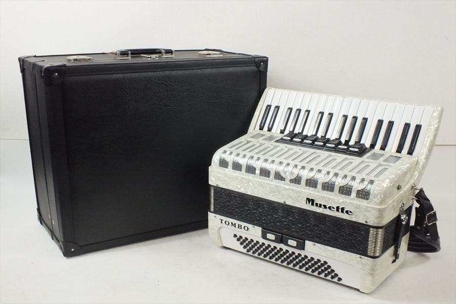 からお】 ヤフオク! - TOMBO Musette J80C アコーディオン 鍵盤 器