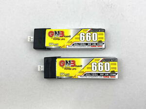 特価◆GNB HV 660mAh 90-180C 1S 3.8V サイズ7.8×18×58ｍｍ 15.5g ,2個セット NH2139 GNBバッテリー日本正規販売店