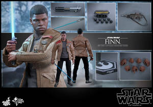 新品未開封 MMS345 ホットトイズ 『スター・ウォーズ／フォースの覚醒』 フィン １/６ フィギュア star wars Finn