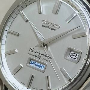 セイコー SEIKO Seikomatic Weekdater 35J 6218-8971 オーバーホール済み