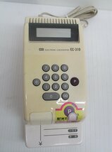 ★ 87034 MAX 電子チェックライター EC-310 ８桁 電子 チャックライタ 中古 ★*_画像2