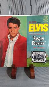 ELVIS　IN　AN　ORIGINAL　SOUNDTRACK　ALBUM　いとこにキッス　MGM映画　LP　日本語解説　染みあり