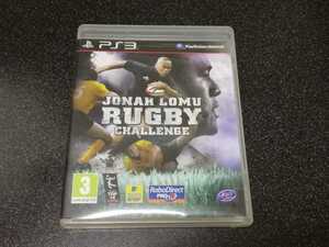 # prompt decision # overseas edition PS3 soft [JONAH LOMU rugby Challenge ]#