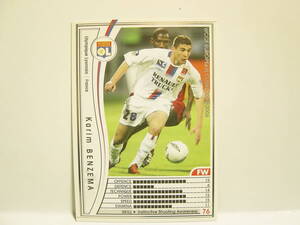 WCCF 2005-2006 白 カリム・ベンゼマ　Karim Benzema 1987 France　No.19 Olympique Lyonnais 05-06 #092 Panini