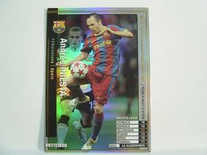 WCCF 2010-2011 WBE アンドレス・イニエスタ　Andres Iniesta Lujan 1984 Spain　FC Barcelona 10-11 World Best eleven