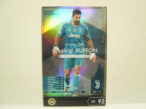 WCCF 2017-2018 ver3.0 BGK ジャンルイジ・ブッフォン　Gianluigi Buffon　Juventus FC 17-18 The Best GK FOOTISTA