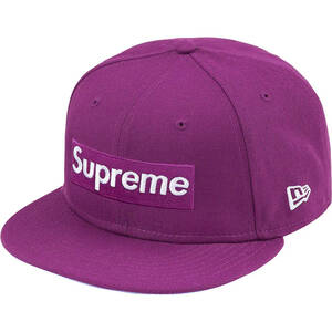 Supreme No Comp Box Logo New Era Lavender 7 1/2 シュプリーム ノーコンプ ボックスロゴ ニューエラ ベースボール キャップ パープル 紫