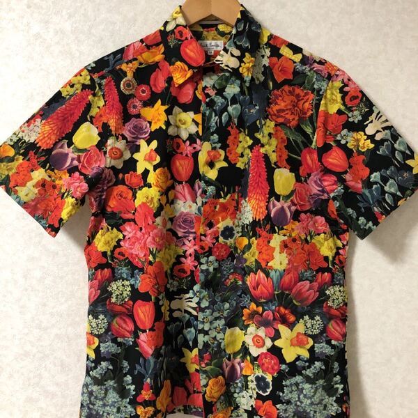 Paul Smith フラワープリントシャツ 半袖