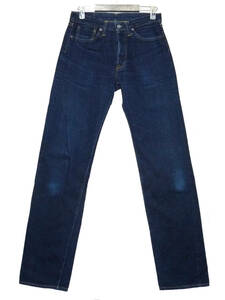  ограниченная модель THE FLAT HEAD Flat Head 3011LTD конический тонкий Denim брюки 29