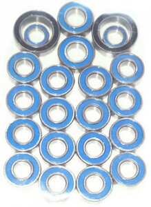 タミヤ CC-02用ラバーシールベアリングセット①