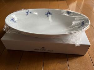 ロイヤルコペンハーゲン ブルーパルメッテ オーバルディッシュ27cm