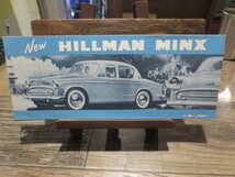 ★★★1950～60 年代　HILLMAN MINX ヒルマンミンクス 　パンフレット_画像1