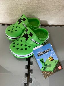 【15センチ】新品 マイクラ クロックスタイプ サンダル マインクラフト crocs