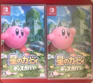 新品未開封星のカービィ ディスカバリー switch 任天堂スイッチ ソフトシュリンク付き 2点セット