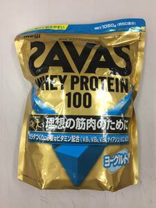 ☆SAVAS【ホエイプロテイン100 ヨーグルト風味 】1050g袋 / 1袋☆