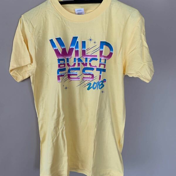 ★値下げ！★【新品未使用】ワイルドバンチフェス2018 オフィシャルTシャツ　WILD BUNCH FEST 2018