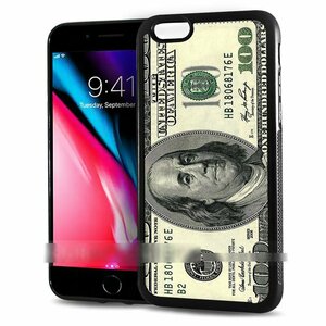 iPhone 6 Plus 6S Plus アイフォン シックス エス プラス アメリカ 100ドル札 スマホケース アートケース スマートフォン カバー