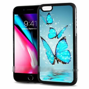 iPhone X アイフォン テン チョウ 蝶々 バタフライ スマホケース アートケース スマートフォン カバー