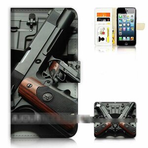 iPhone 13 13 Pro プロ 拳銃 ピストル ガン スマホケース 手帳型ケース スマートフォン カバー