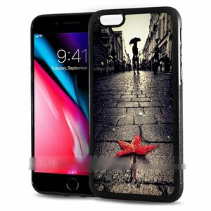 iPhone 13 mini ミニ 赤い 落ち葉 スマホケース アートケース スマートフォン カバー