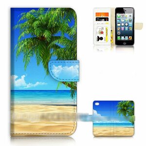iPhone XS MAX アイフォン テンエス マックス ビーチ 海 砂浜 スマホケース 手帳型ケース スマートフォン カバー