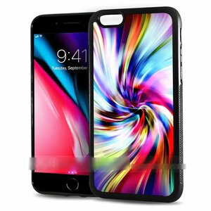 iPhone XR アイフォン テンアール 虹色 レインボー カラー スマホケース アートケース スマートフォン カバー