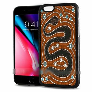 iPhone 6 Plus 6S Plus アイフォン シックス エス プラス アボリジニ アボリジナル アート スマホケース アート スマートフォン カバー