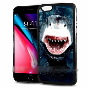 iPhone 7 Plus 8 Plus アイフォン セブン エイト プラス サメ 鮫 シャーク スマホケース アートケース スマートフォン カバー