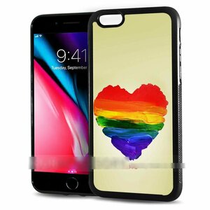 iPhone 5C アイフォン ファイブ シー ラブ ハート カラフル LGBTQ スマホケース アートケース スマートフォン カバー