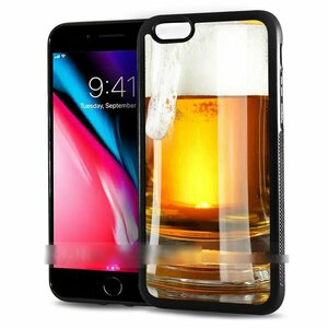 iPhone SE 第2世代 8 7 ビール お酒 アルコール スマホケース アートケース スマートフォン カバー