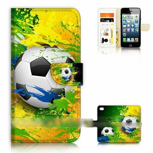 iPhone 7 8 アイフォン セブン エイト サッカーボール スマホケース 手帳型ケース スマートフォン カバー