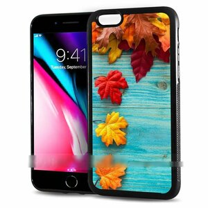 iPhone 7 Plus 8 Plus アイフォン セブン エイト プラス カエデの葉 スマホケース アートケース スマートフォン カバー