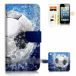 iPhone XS アイフォン テンエス サッカーボール スマホケース 手帳型ケース スマートフォン カバー