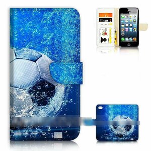 iPhone X アイフォン テン サッカーボール スマホケース 手帳型ケース スマートフォン カバー