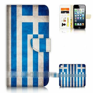 iPod Touch 5 6 iPod Touch five Schic s Greece national flag smartphone case notebook type case smart phone cover 