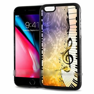 iPhone 5 アイフォン ファイブ 音符 音楽 鍵盤 スマホケース アートケース スマートフォン カバー