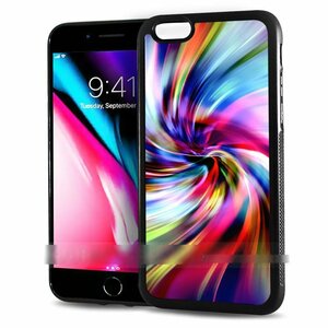 iPhone 7 8 アイフォン セブン エイト 虹色 レインボー カラー スマホケース アートケース スマートフォン カバー