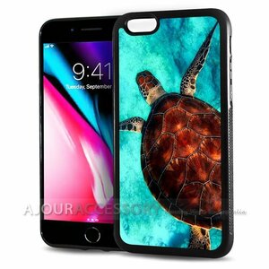 iPhone 7 8 アイフォン セブン エイト 海亀 ウミガメ タートル スマホケース アートケース スマートフォン カバー