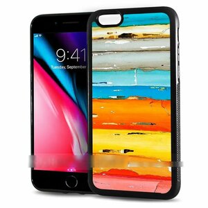 iPhone 7 8 アイフォン セブン エイト カラフル 木 ウッド スマホケース アートケース スマートフォン カバー