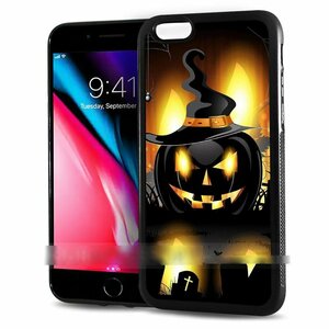 iPhone 6 Plus 6S Plus アイフォン シックス エス プラス ハロウィン パンプキン スマホケース アートケース スマートフォン カバー