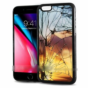 iPhone 5 アイフォン ファイブ 割れた ガラス スマホケース アートケース スマートフォン カバー
