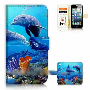 iPhone 7 Plus 8 Plus iPhone seven eito плюс дельфин Dolphin смартфон кейс блокнот type кейс смартфон покрытие 