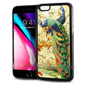 iPhone 5 5S SE アイフォン ファイブ エス エスイー クジャク 羽 孔雀 スマホケース アートケース スマートフォン カバー