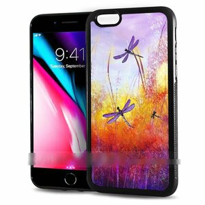 iPhone SE 第3世代 8 7 トンボ とんぼ 蜻蛉 スマホケース アートケース スマートフォン カバー
