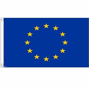 海外限定 国旗 欧州連合 EU イーユー 特大フラッグ