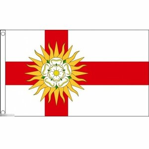 海外限定 国旗 ヨークシャー ウェスト ライディング 西部 特大フラッグ